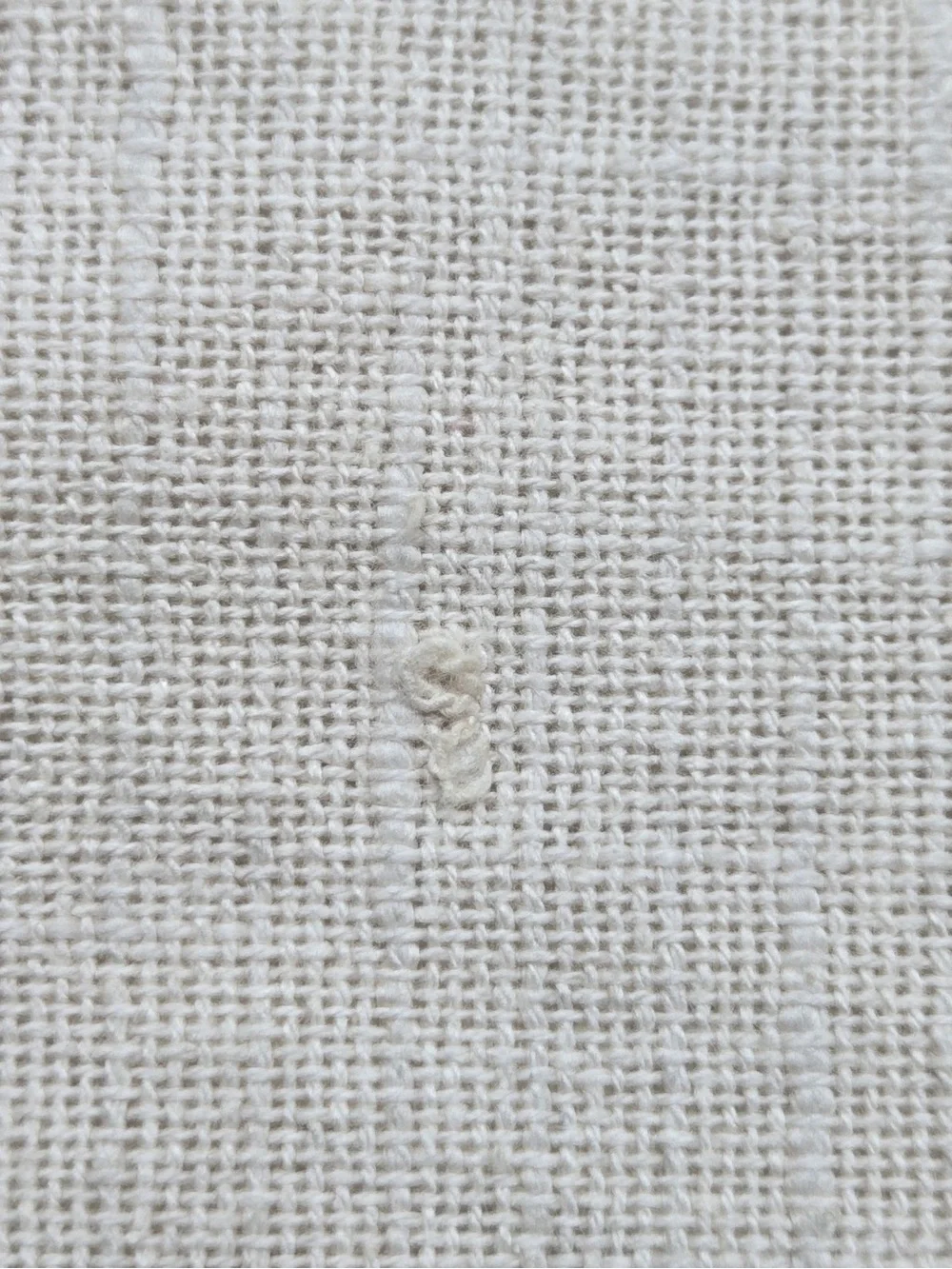 QUINCE Set Of 2 48x84 Cotton Slub Curtains Natural 0780